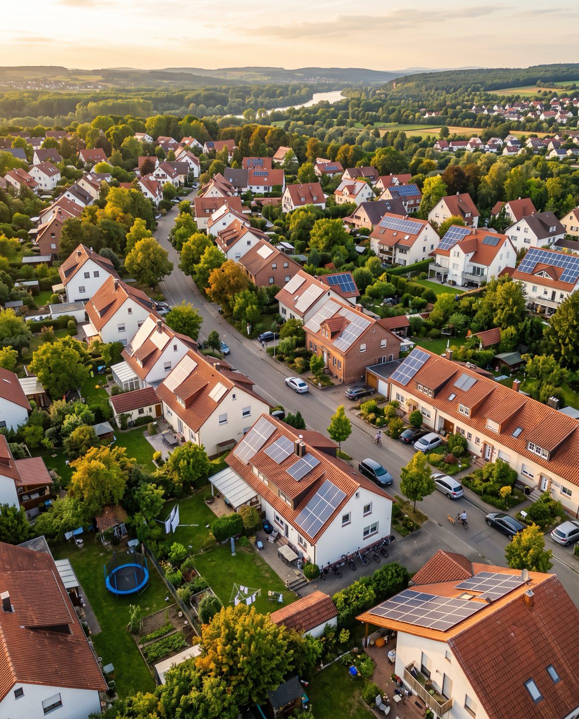 Wohnstraße in Walldorf